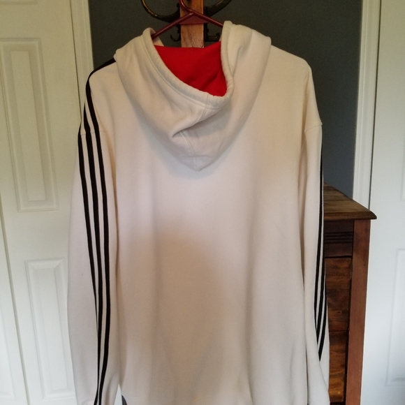 Men's Authentic Adidas Tre-Fold logo Zip Jacket - Picture 4 of 4